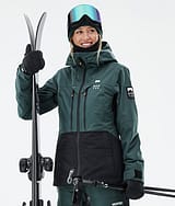 Women’s Ski Gear Outfit (Red/Black- Premium)