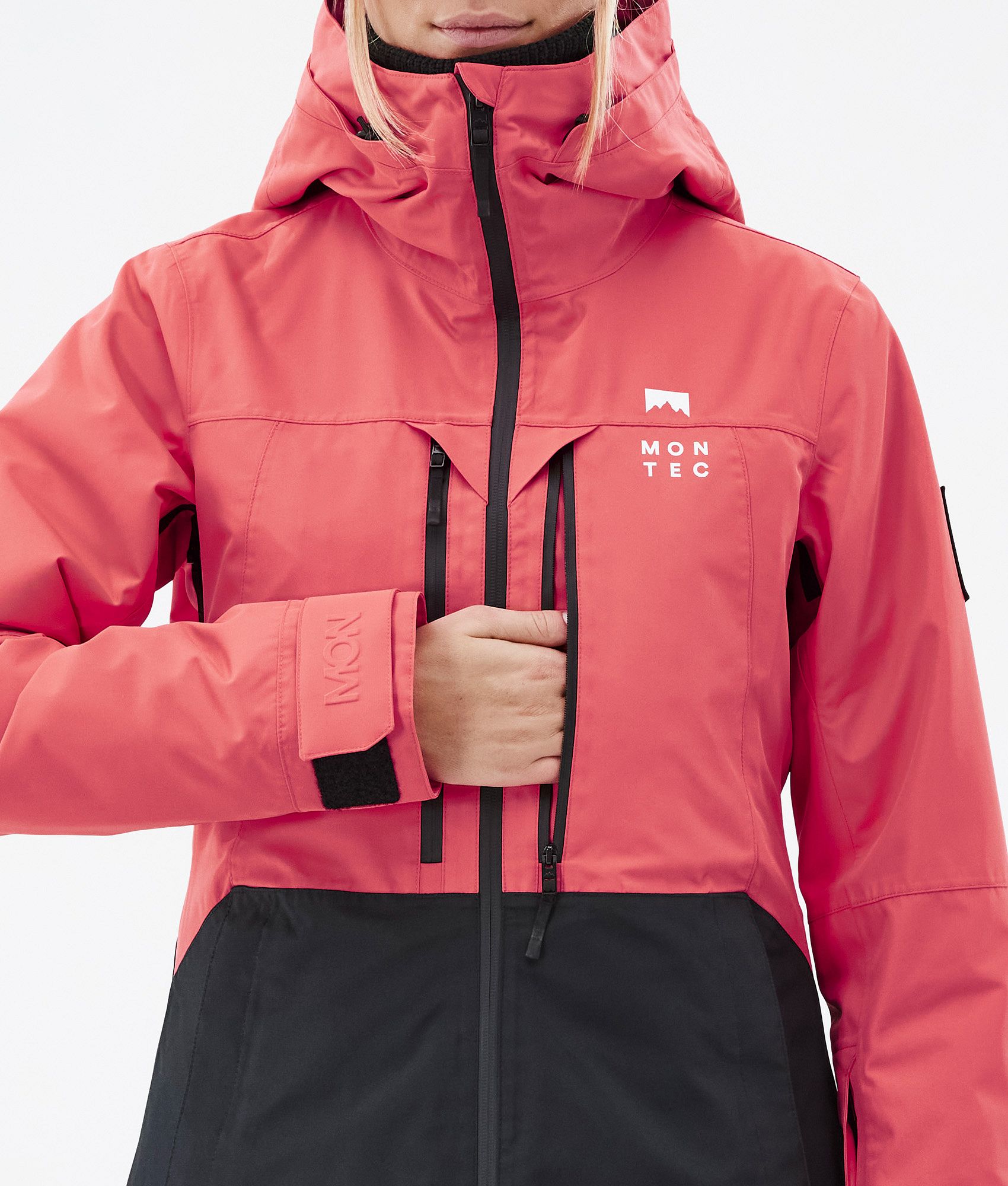 Coral ski outlet jacket