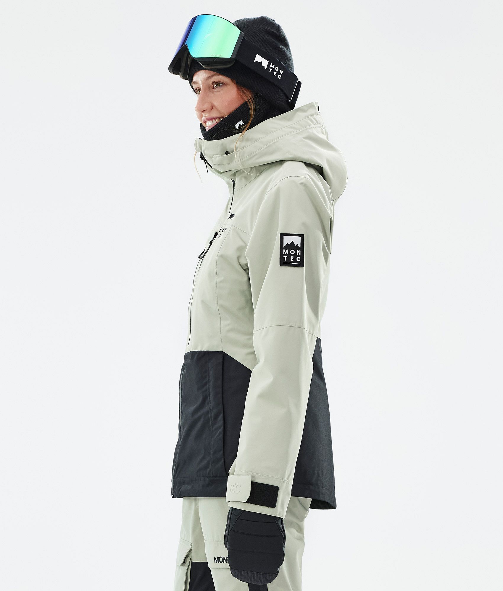 Montec Moss W Women's Snowboard Jacket Soft Green/Black