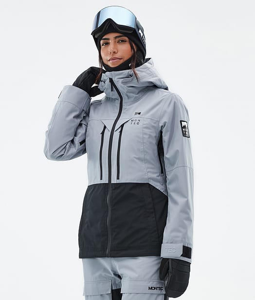 Moss W Kurtka Snowboardowa Kobiety Soft Blue/Black