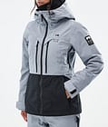 Moss W Ski Jacket Women Soft Blue/Black, Image 7 of 9