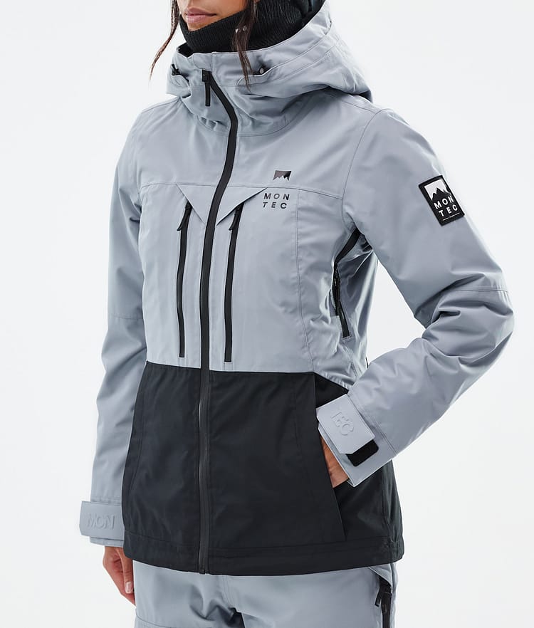 Moss W Snowboard Jacket Women Soft Blue/Black, Image 8 of 10