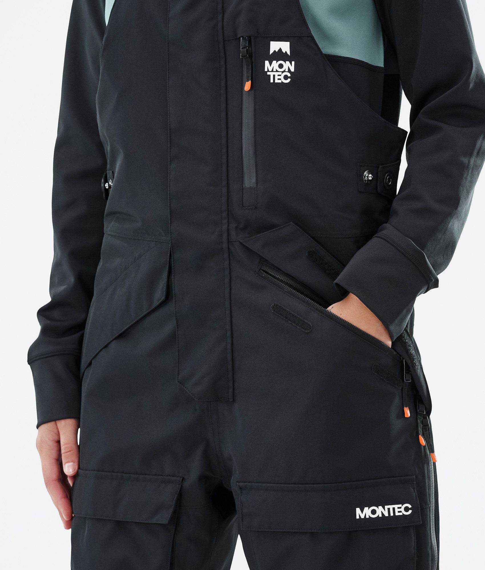 Montec Fawk W Women's Ski Pants Soft Green/Black