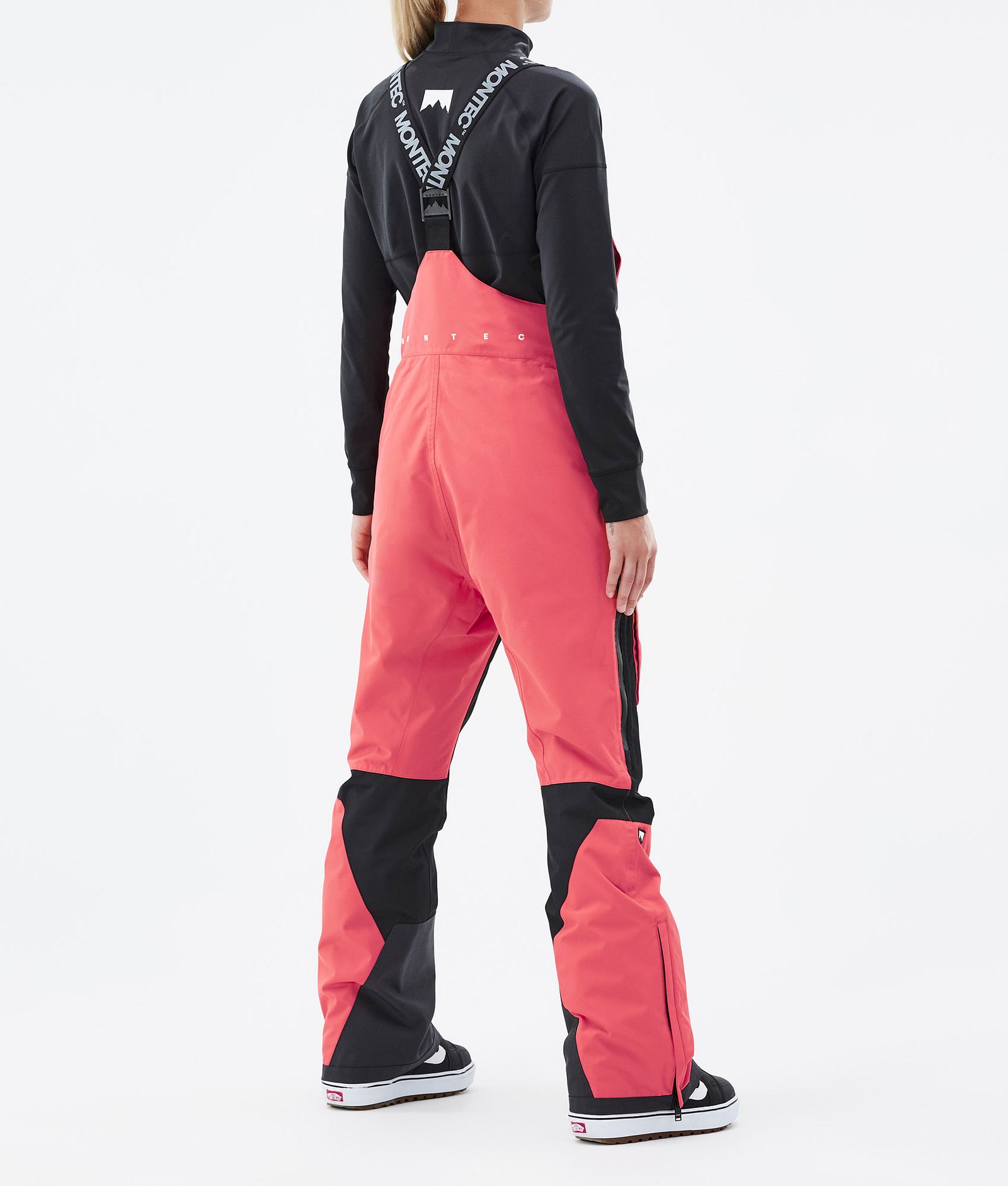Montec Fawk W Women's Snowboard Pants Coral/Black
