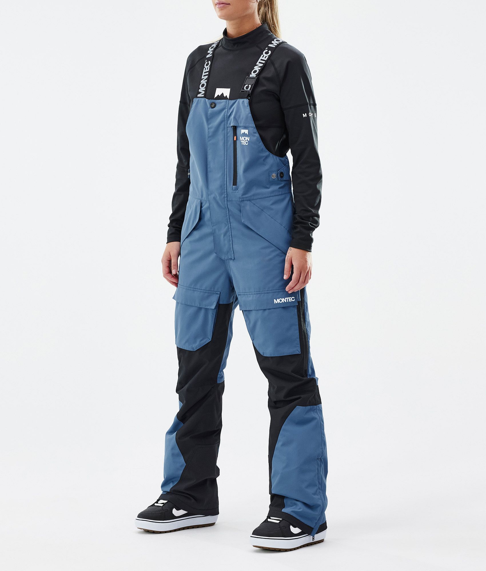 Montec Fawk W Ski Pants Women Blue Steel | Montecwear CA