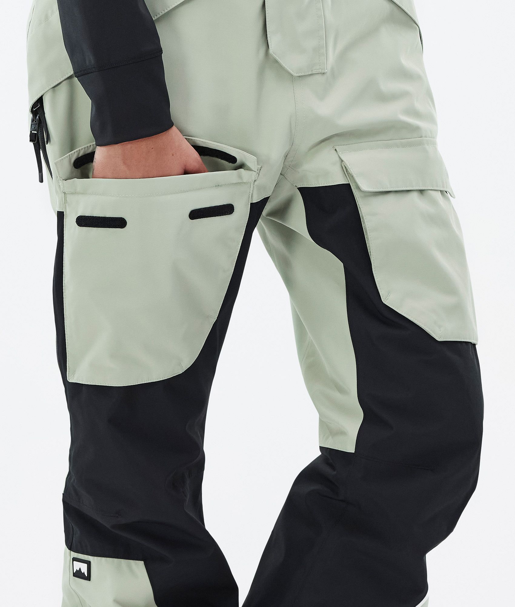 Montec Fawk W Pantalon de Ski Femme Soft Green Black