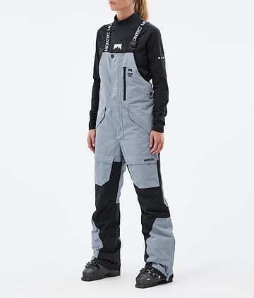 Montec Fawk W Ski Pants Women Soft Blue/Black