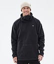 Delta Fleece Hoodie Men Black