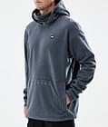 Delta Fleece Hoodie Men Metal Blue, Image 7 of 7