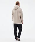 Delta Fleece Hoodie Men Sand, Image 4 of 7