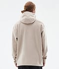 Delta Fleece Hoodie Men Sand, Image 6 of 7