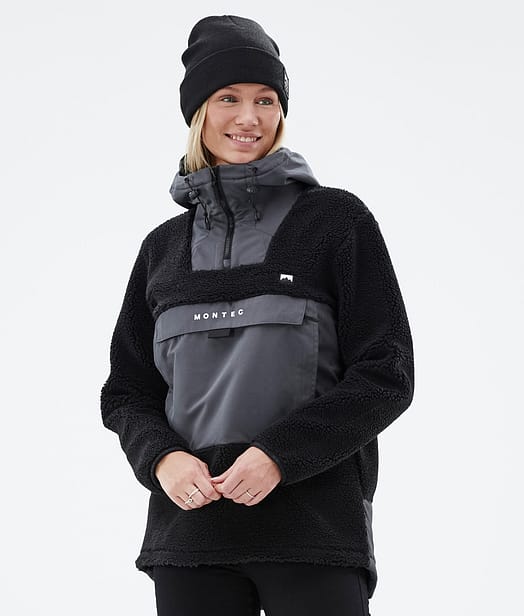 Lima W 22 フリースパーカー レディース Black/Phantom