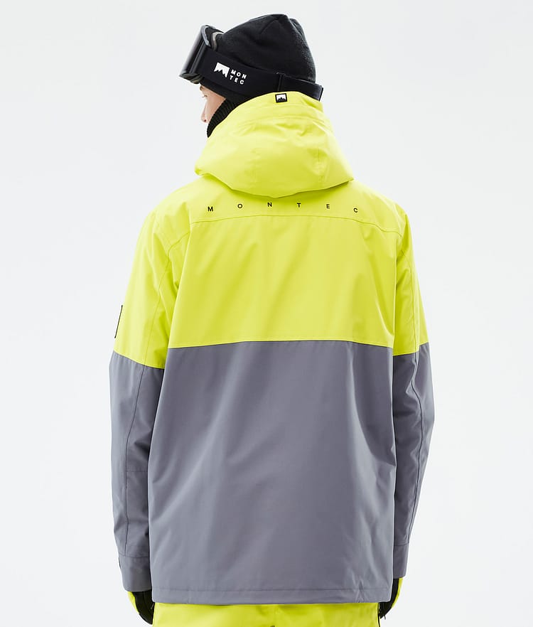 Doom Ski Jacket Men Bright Yellow/Black/Light Pearl, Image 7 of 11