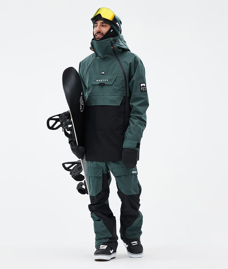 Doom Snowboardjakke Herre Dark Atlantic/Black Renewed, Billede 3 af 11