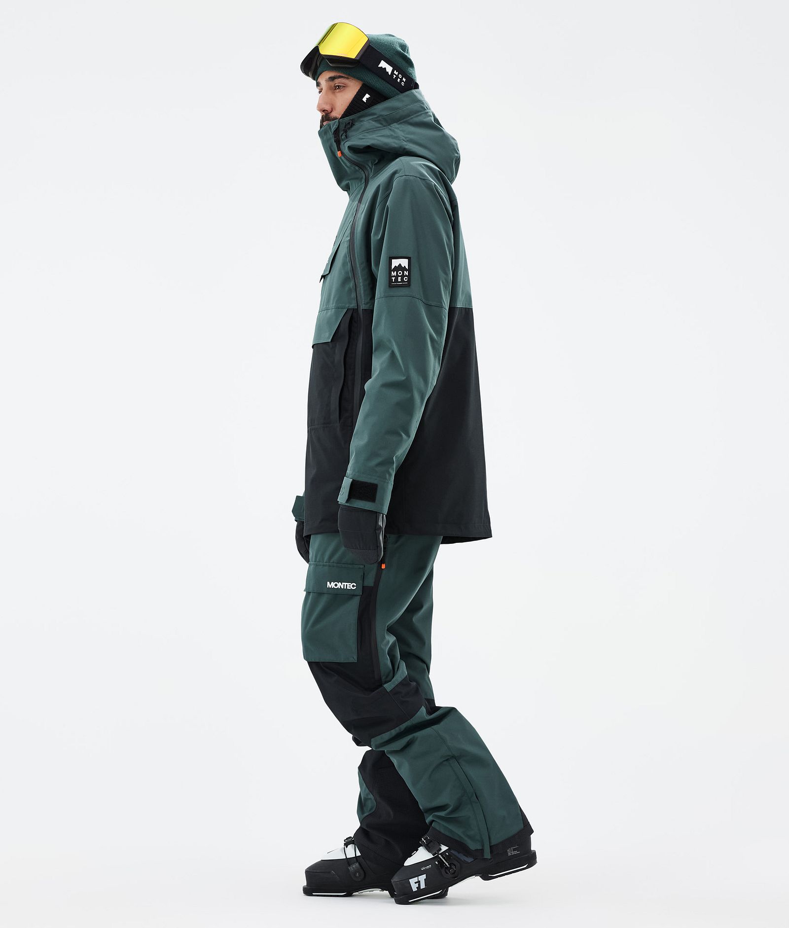 Doom Veste de Ski Homme Dark Atlantic/Black, Image 4 sur 11