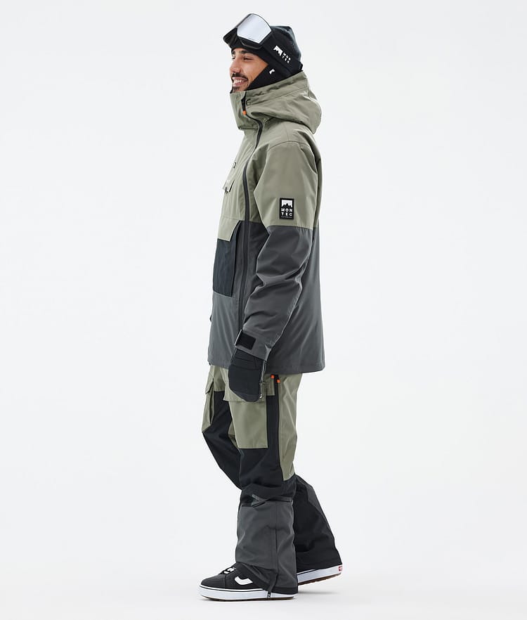 Doom Veste Snowboard Homme Greenish/Black/Phantom, Image 4 sur 11