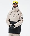 Doom Ski Jacket Men Sand/Black