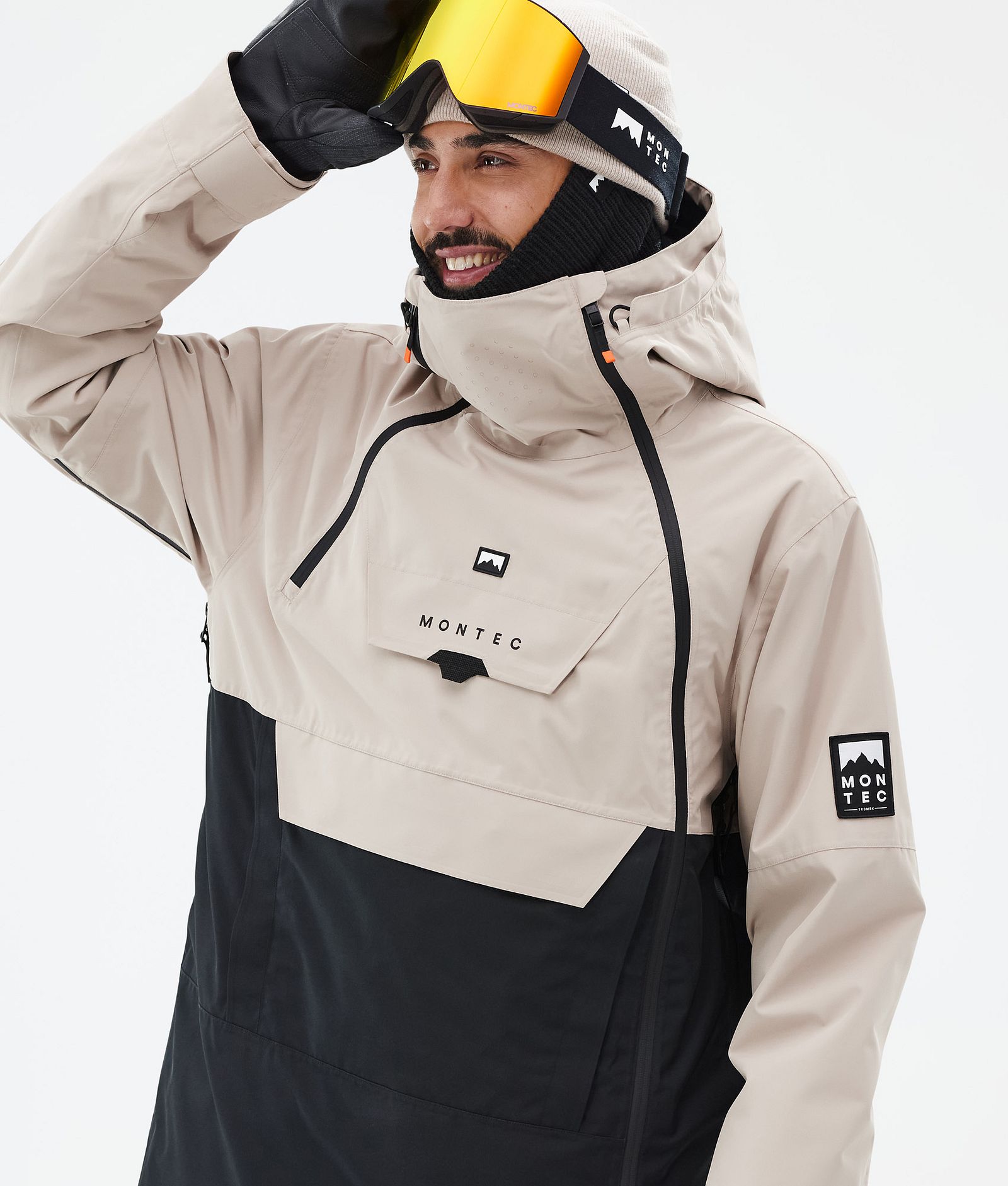 Doom Ski Jacket Men Sand/Black, Image 2 of 11