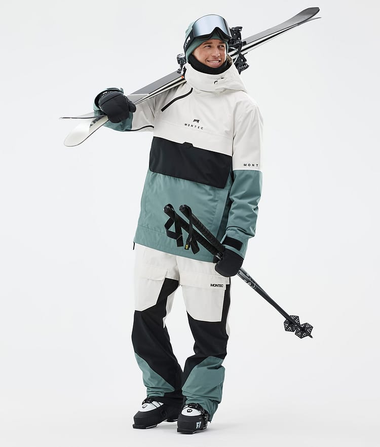 Dune スキージャケット メンズ Old White/Black/Atlantic, 画像3 / 9