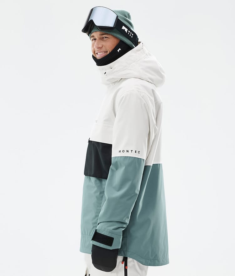 Dune スキージャケット メンズ Old White/Black/Atlantic, 画像6 / 9