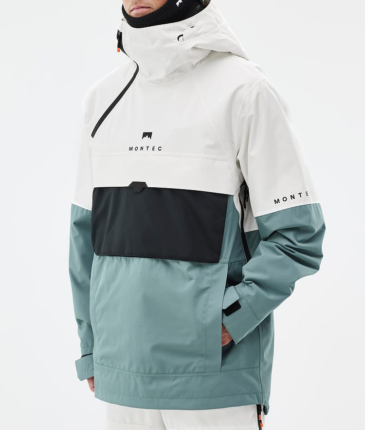 Dune スキージャケット メンズ Old White/Black/Atlantic, 画像8 / 9