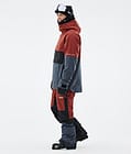 Dune Veste de Ski Homme Rust/Black/Metal Blue, Image 4 sur 9