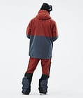 Dune Snowboard Jacket Men Rust/Black/Metal Blue, Image 5 of 9