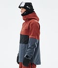 Dune Snowboard Jacket Men Rust/Black/Metal Blue, Image 6 of 9