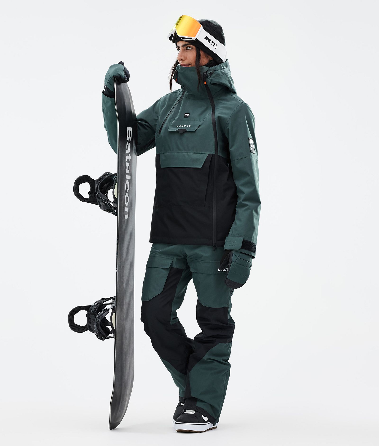 Doom W Snowboardjakke Dame Dark Atlantic/Black, Bilde 3 av 11