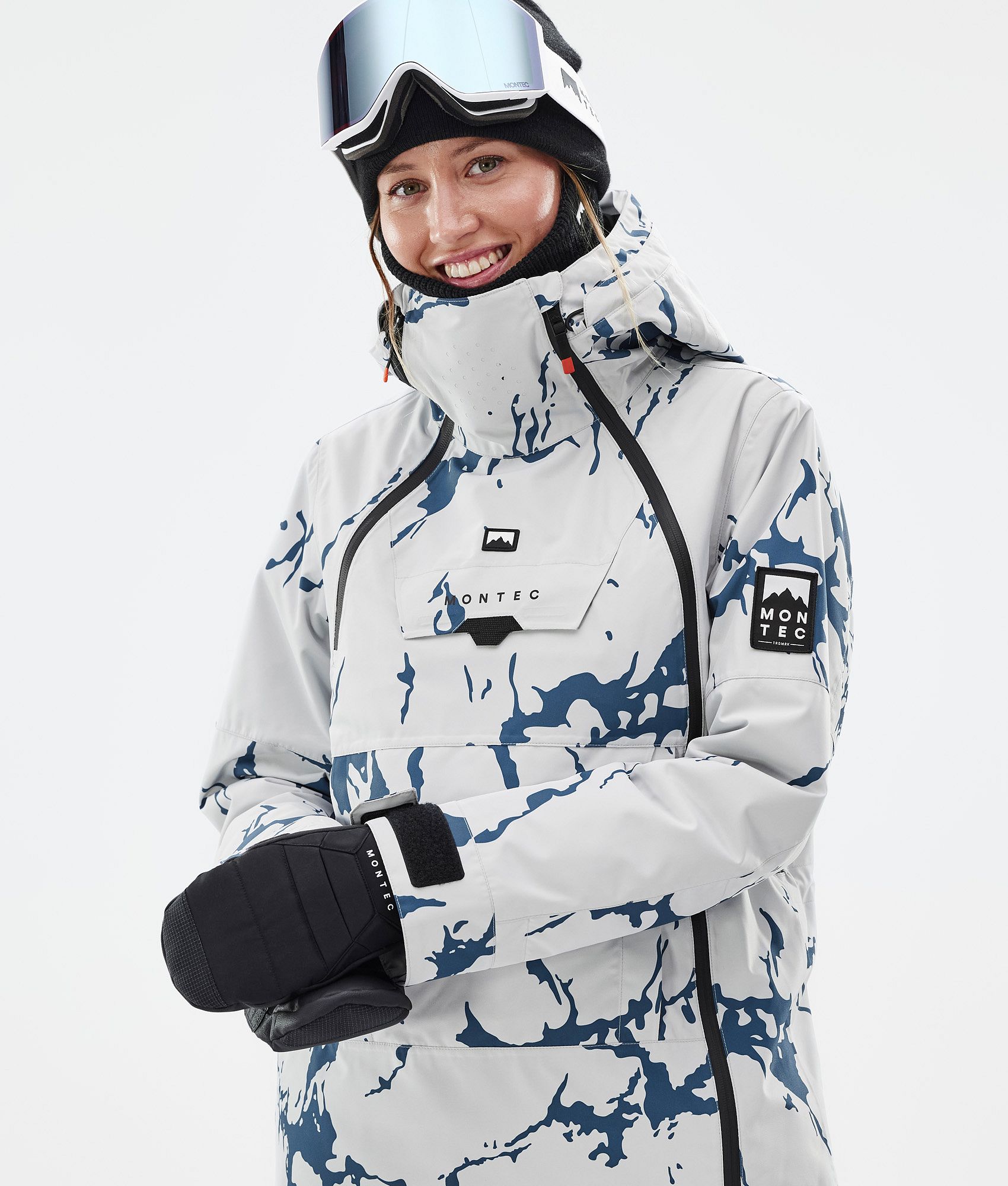 Montec Doom W Manteau Ski Femme Ice Gris Montecwear CA