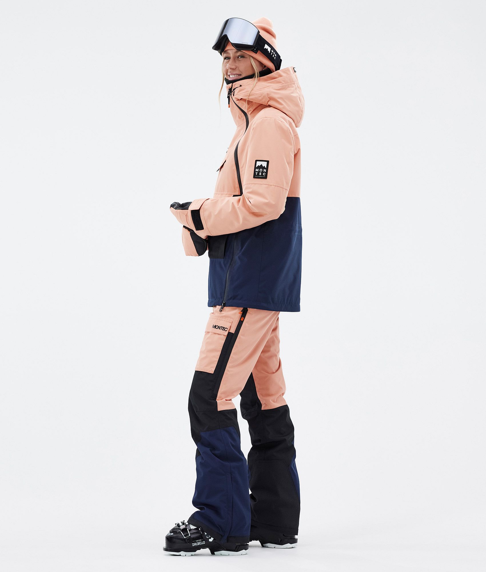 Peach ski outlet jacket