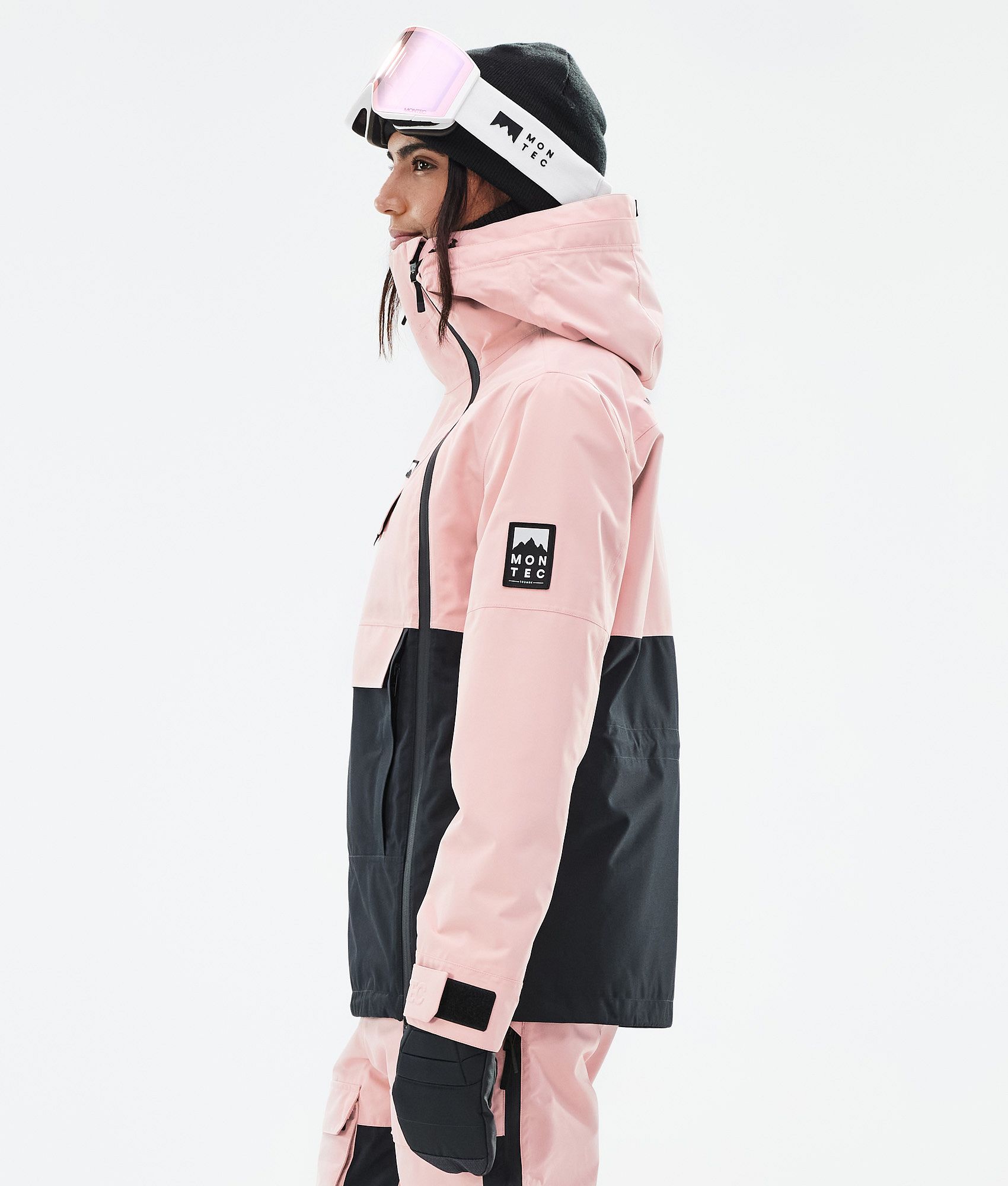 Montec Doom W Ski Jacket Women Soft Pink Black Montecwear