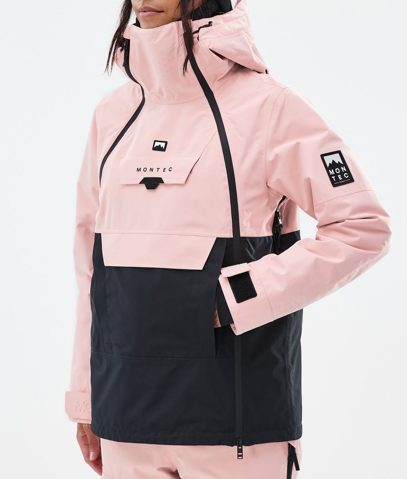 Doom W Veste de Ski Femme Soft Pink/Black, Image 7 sur 10