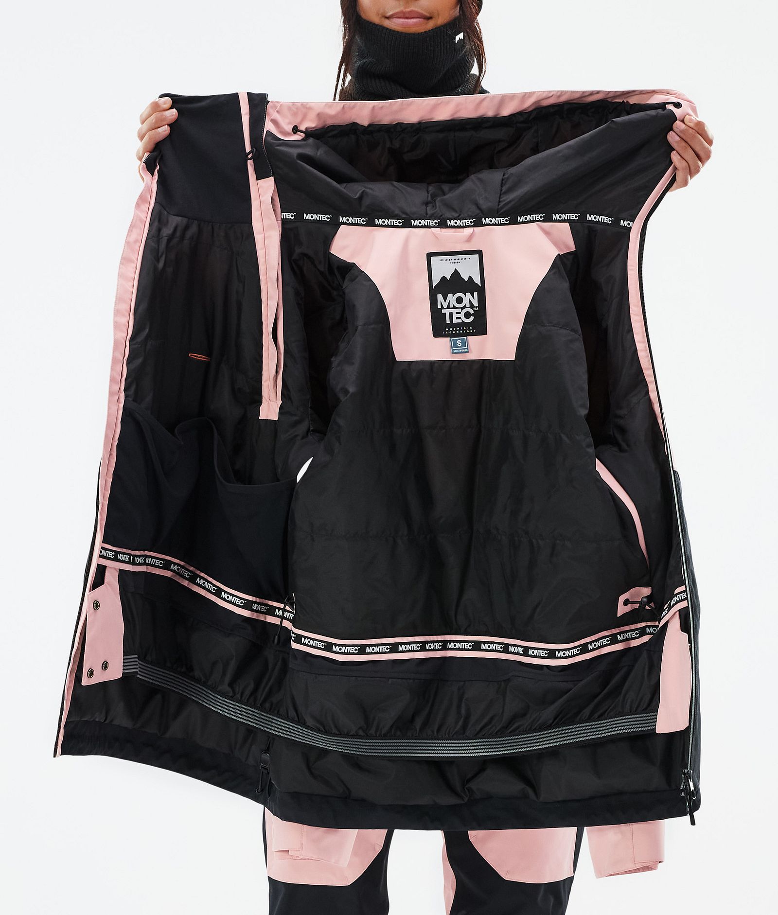 Doom W Skijakke Dame Soft Pink/Black, Bilde 10 av 10