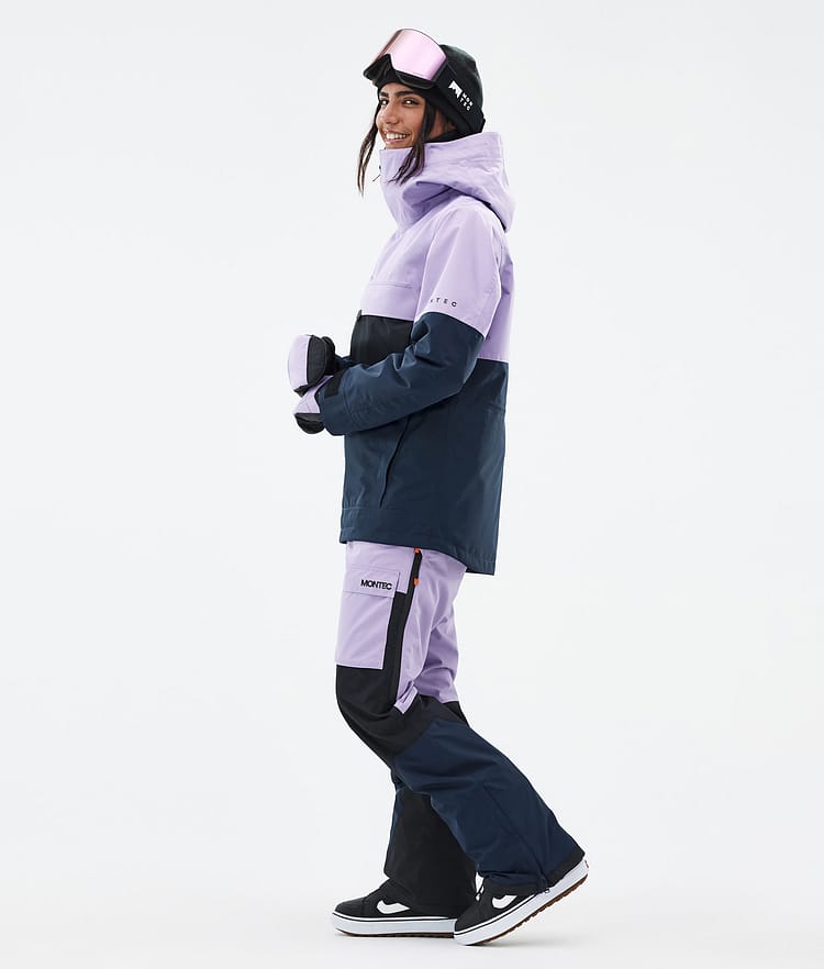 Dune W Snowboard Jacket Women Faded Violet/Black/Dark Blue, Image 4 of 9