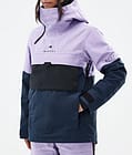 Dune W Snowboardjacke Damen Faded Violet/Black/Dark Blue, Bild 8 von 9