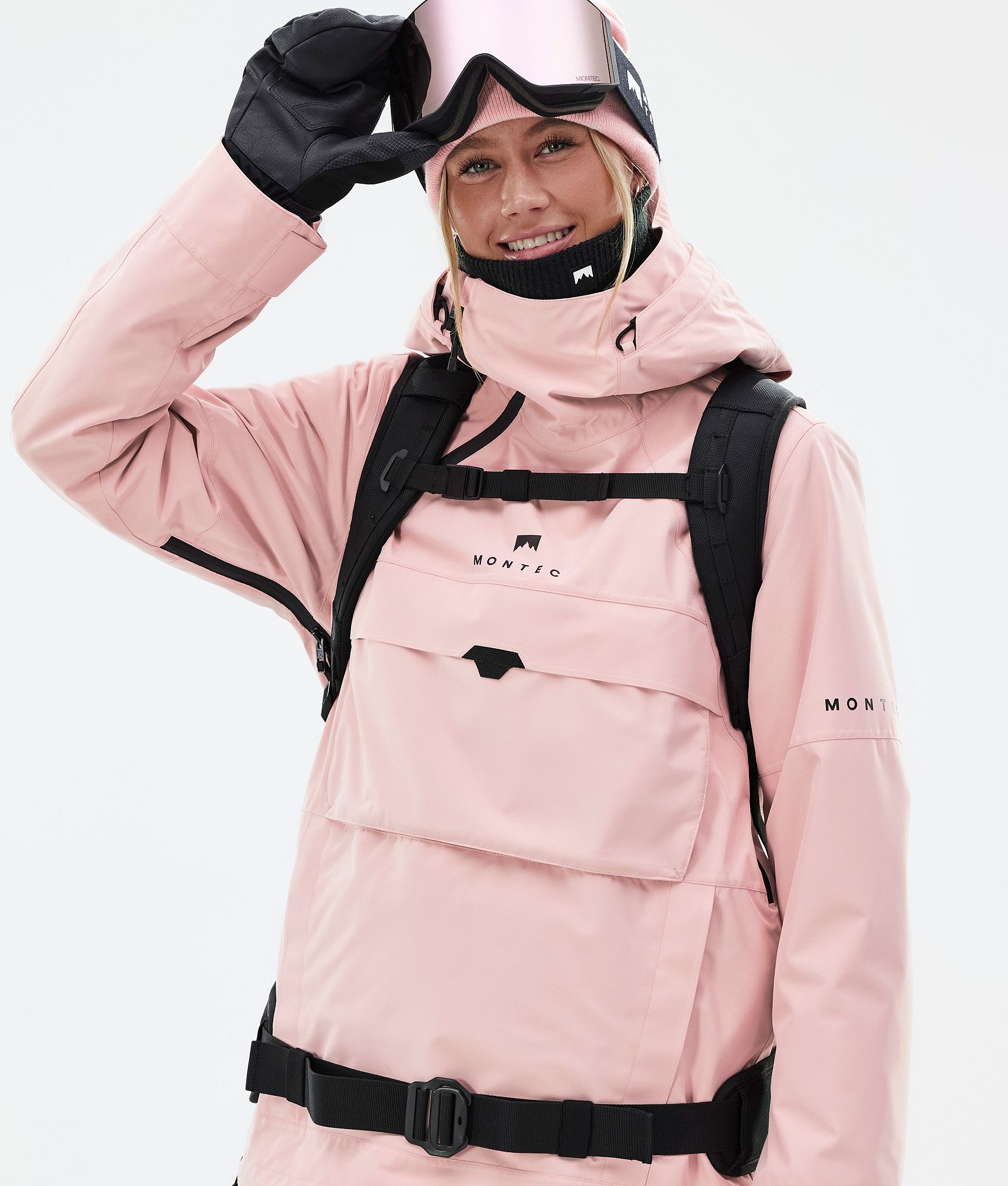 Montec pink ski online jacket