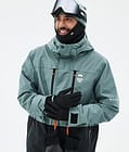 Fawk Kurtka Snowboardowa Mężczyźni Atlantic/Black, Zdjęcie 2 z 10