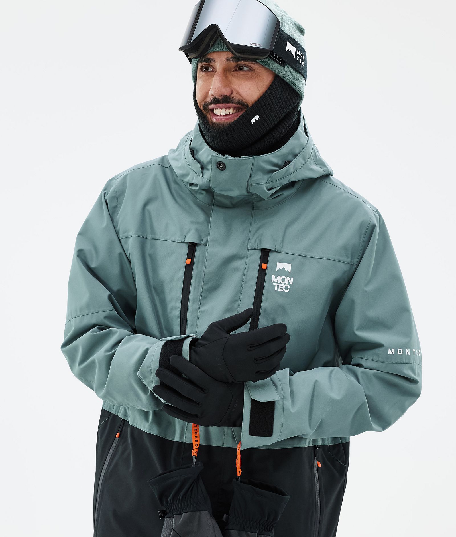 Fawk Kurtka Snowboardowa Mężczyźni Atlantic/Black, Zdjęcie 2 z 10