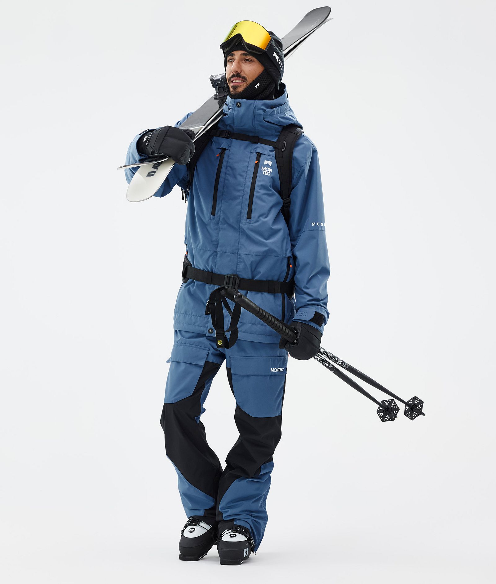 Fawk Ski Jacket Men Blue Steel, Image 3 of 10