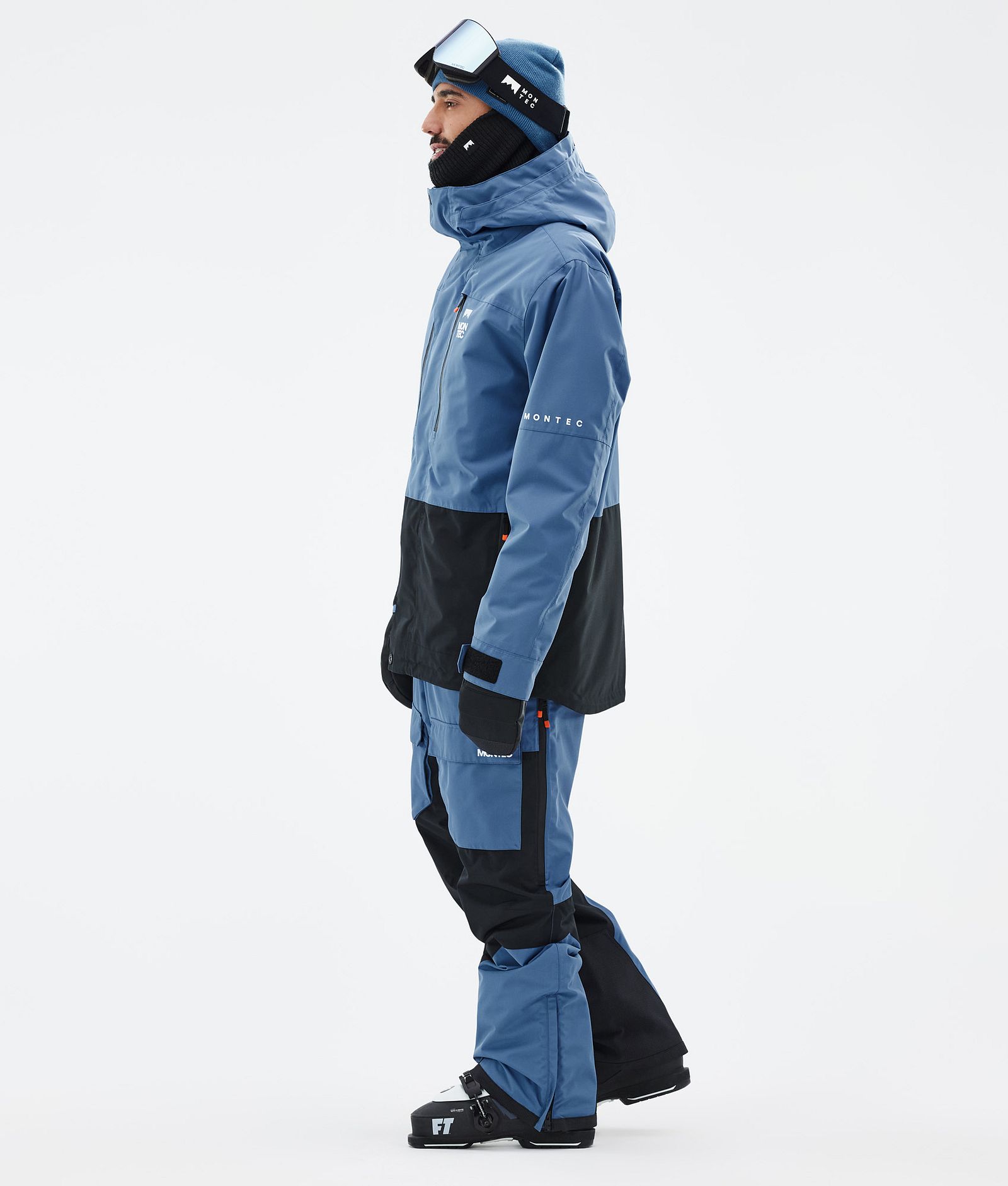 Fawk Veste de Ski Homme Blue Steel, Image 4 sur 10