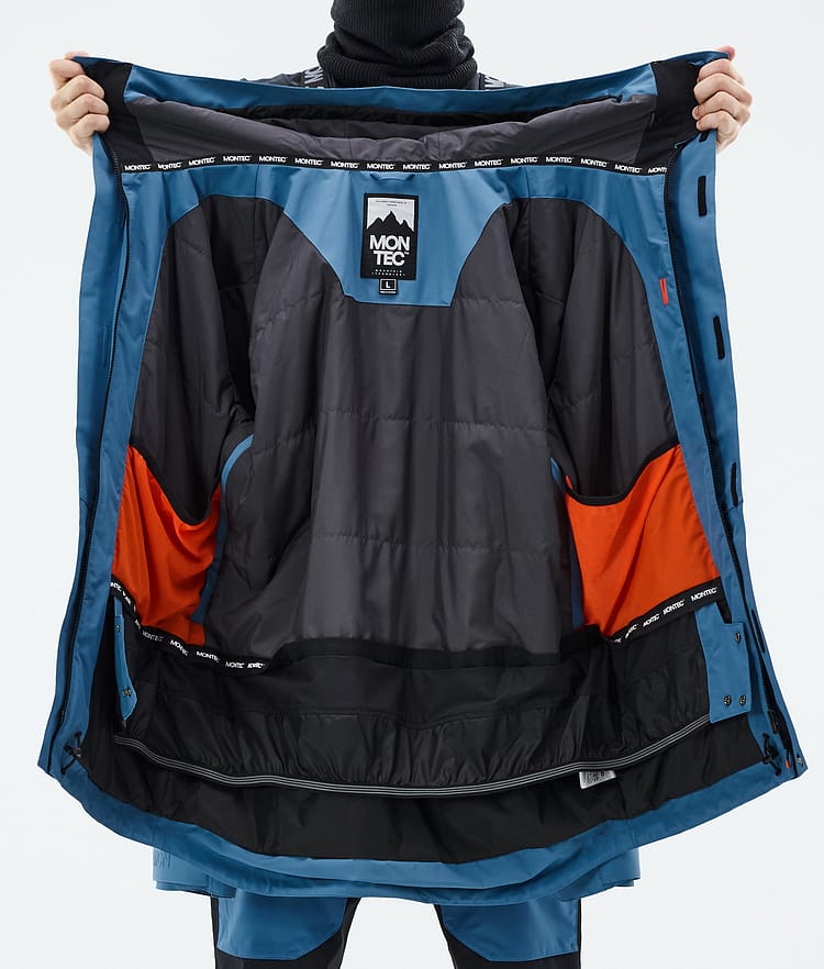 Fawk Ski Jacket Men Blue Steel, Image 11 of 11