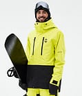 Fawk Snowboard Jacket Men Bright Yellow/Black Renewed, Image 1 of 10