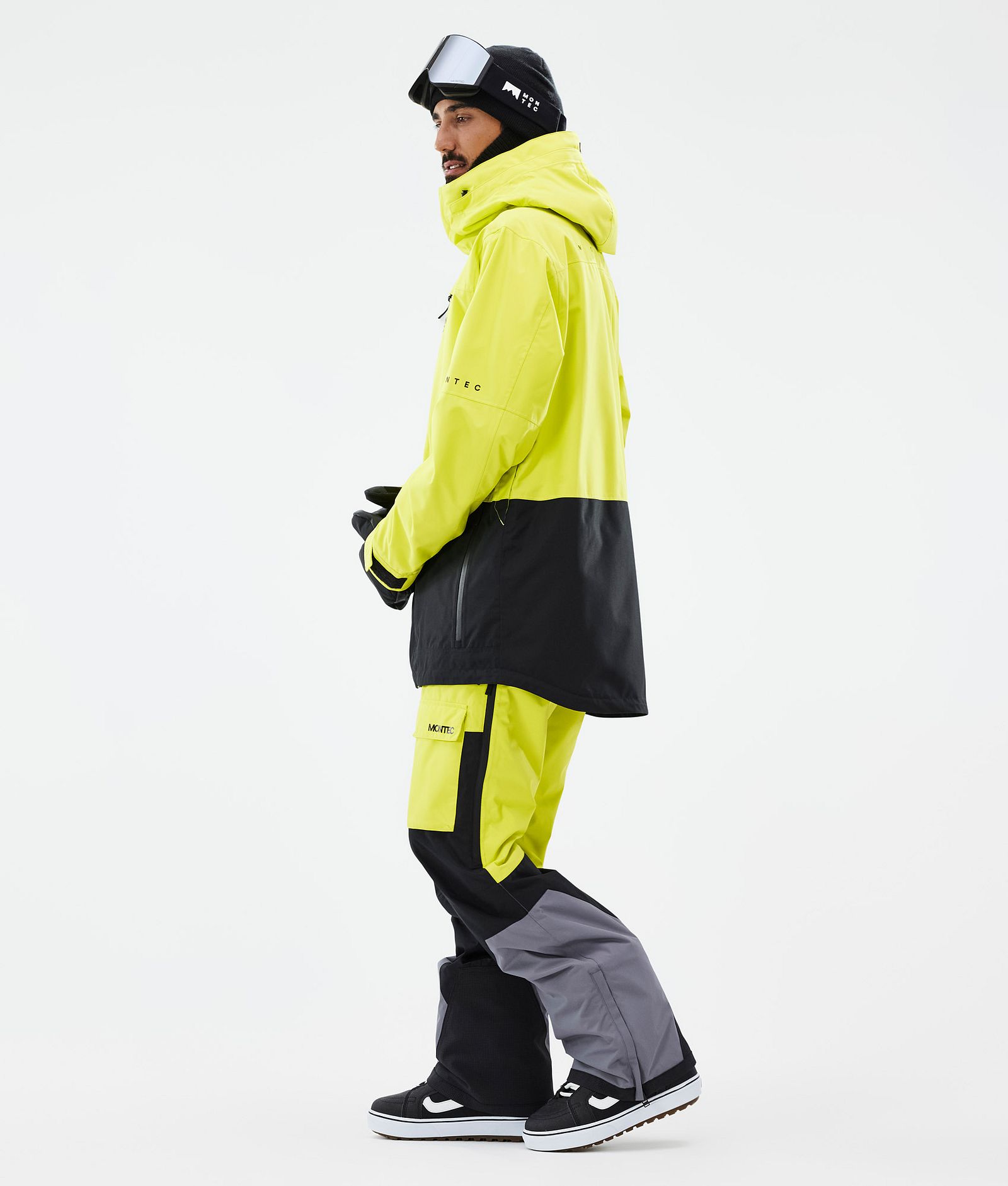 Montec Fawk Ski Jacket Men - Bright Yellow/Black