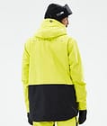 Fawk Snowboard Jacket Men Bright Yellow/Black Renewed, Image 7 of 10