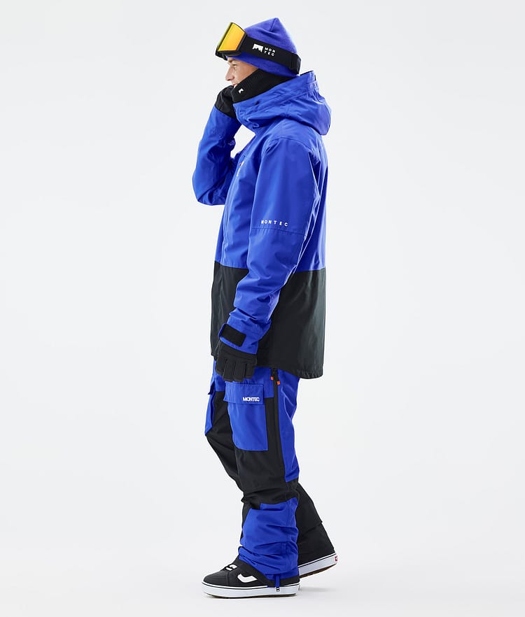 Montec Fawk Pantalones Snowboard Hombre Blue Steel/Black - Azul