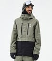 Fawk Ski Jacket Men Greenish/Black