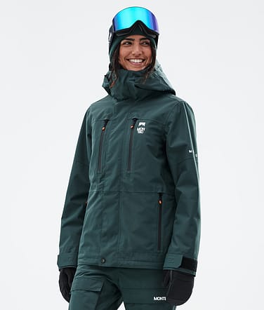 Fawk W Snowboard Jacket Dark Atlantic