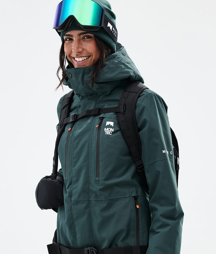 Fawk W Ski Jacket Women Dark Atlantic, Image 2 of 10