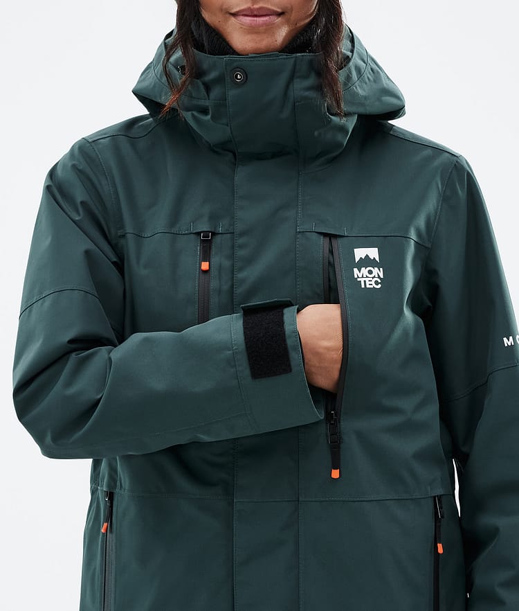 Fawk W Ski Jacket Women Dark Atlantic, Image 8 of 9